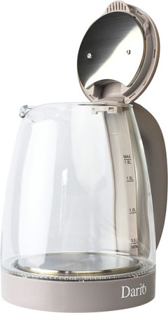 Электрочайник Dario DR-1802 grey 1.8 л серый Київ - зображення 5