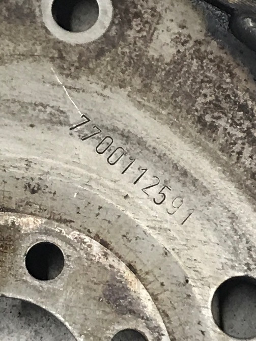 Бу маховик 7700112591 двигателя F4R АКПП Renault Laguna Megane Scenic Кропивницкий - изображение 2