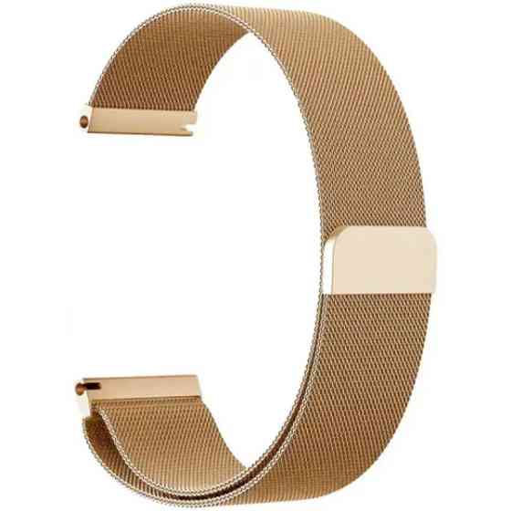 Ремінець Milanese Loop 20 mm Універсальний Gold (Код товару:42706) Харків