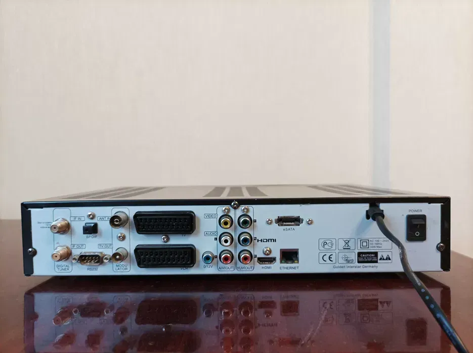 Супутниковий ТВ тюнер Golden Interstar GI-S890 CRCI HD EXCELLENCE Одесса - изображение 3