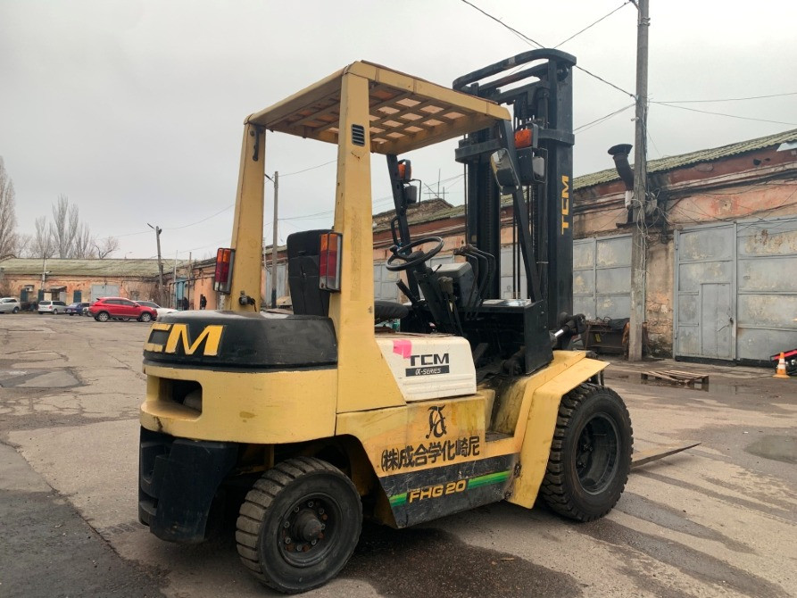 Вилковий автонавантажувач TCM з ротатором (система перевороту вил на 360 градусів). На спарці пневмо Днепр - изображение 4