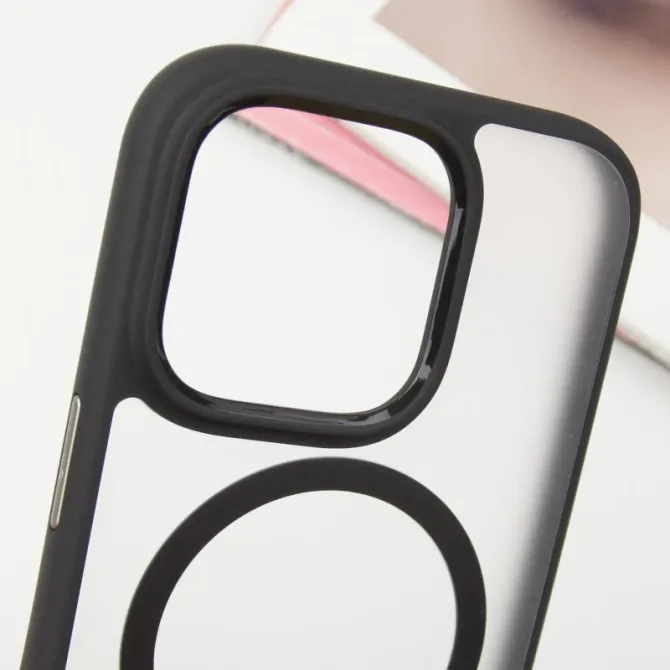 TPU+PC чехол Blueo Skin Friendly Frosted with MagSafe для Apple iPhone 16 Pro (6.3") Херсон - изображение 12