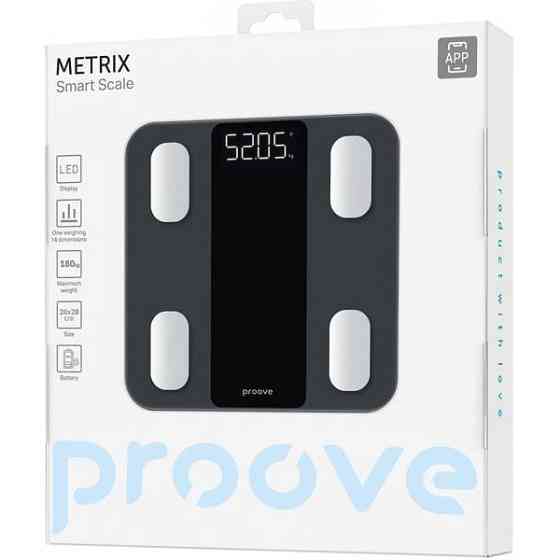 Ваги підлогові Proove Metrix Gray (SSMX20000003) Харьков