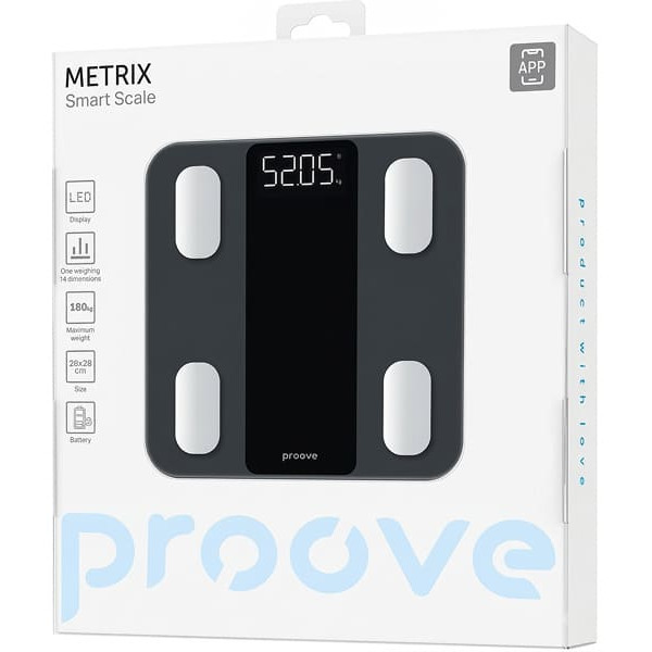 Ваги підлогові Proove Metrix Gray (SSMX20000003) Харків - зображення 5