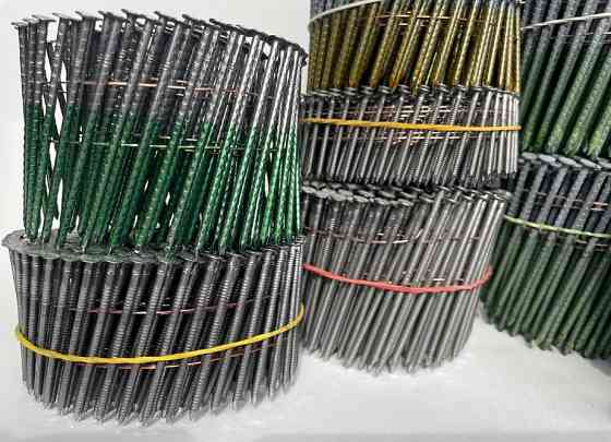 Гвозди барабанные ершёные 3,1×90 мм с покрытием M-Fusion (15°) 2400шт Дніпро