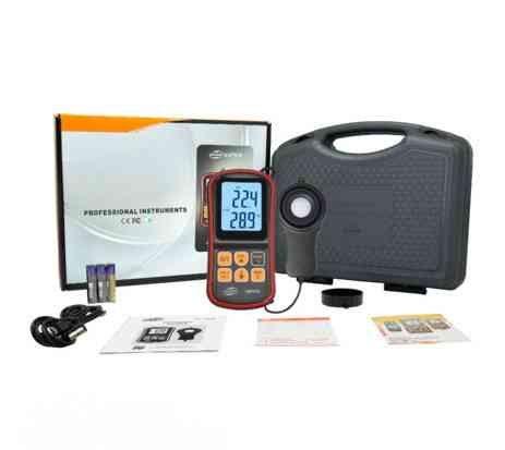 Люксметр + термометр, Bluetooth 200000 Lux BENETECH GM1030 Харьков