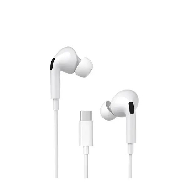 Наушники вакуумные Type-C WK Y31-Type-C-White белые Київ - зображення 2