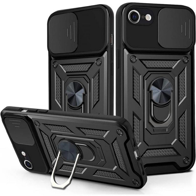 Чехол Ummi Camshield Serge Ring для Apple iPhone 7 / 8 / SE (2020) (4.7") Херсон - зображення 1