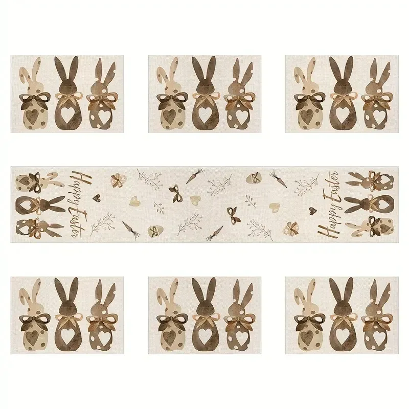 Дорожка Пасхальная Leeseph с салфетками 6 шт Одеса - зображення 1