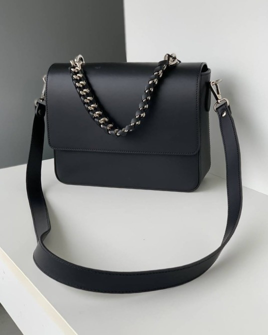 сумка женская через плечо натуральная гладкая кожа Италия Вера пелле TS000059 Киев - изображение 4