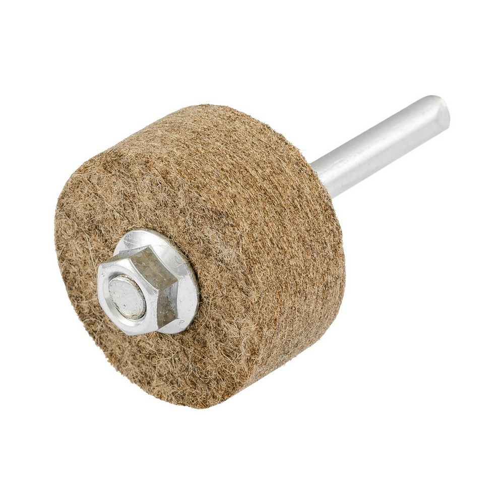 Насадка полировальная MASTERTOOL из натурального войлока жесткая для дрели 25 мм Ø 50 мм набор 6 шт  Харьков - изображение 1