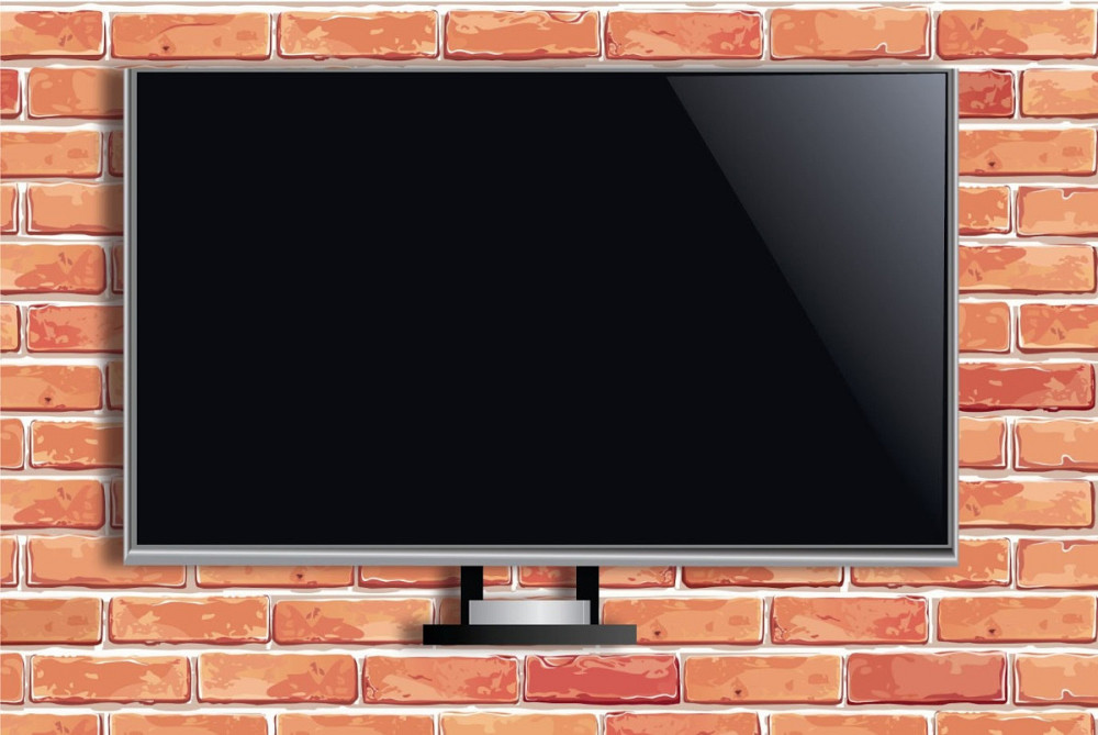 Комплект для установки ТВ с полкой для тюнера ElectricLight 13b905-Black черный Київ - зображення 3