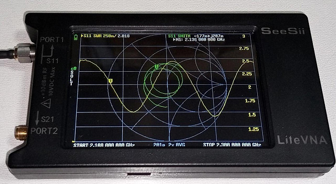 Антенна 680-2700 МГц 8 дБ, до 30 Вт, 32 см, RG 174 3 м, SMA-male (штырь). Смотрите графики КСВ. Дніпро - зображення 6