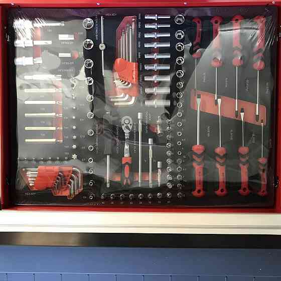 Тележка с инструментом 7 секций, 240 ед. TORIN TBR5807A-X Харків