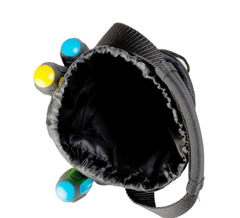 Сумка для инструментов открытая MASTERTOOL 220х145 мм 10 карманов усиленное дно 1680 DEN 79-1937 Харків - зображення 9