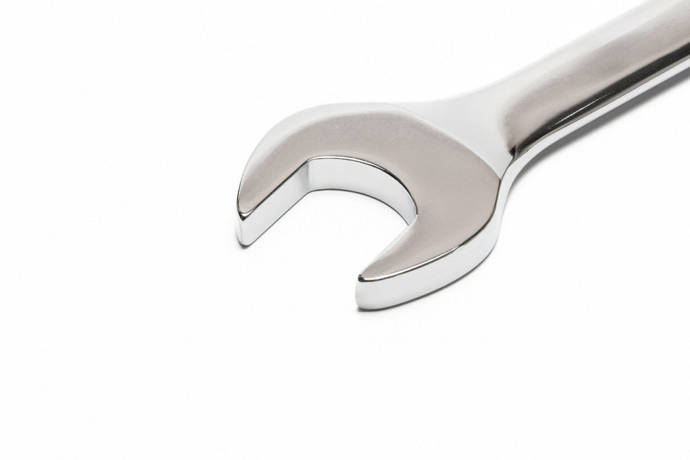 Ключи комбинированные MASTERTOOL SATIN FINISH набор 14 шт (6–15/17/19/22/24 мм) CrV DIN 3113 в чехле Харьков - изображение 3