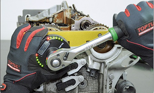 Цифровой динамометрический адаптер TOPTUL + шкала доворота 1/2" 17-340Нм DTA-340A4 Харьков - изображение 2