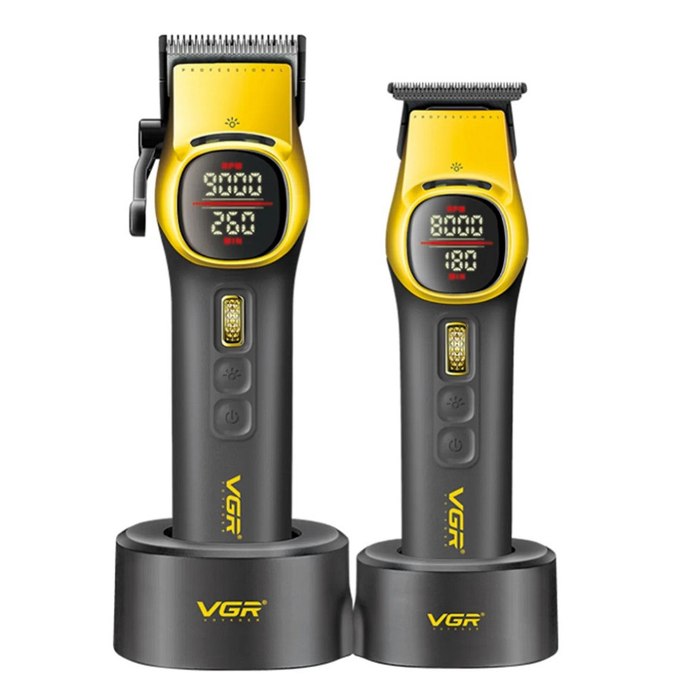 Комплект длят стрижки VGR V-885 S2 GOLD золотистый Киев - изображение 2