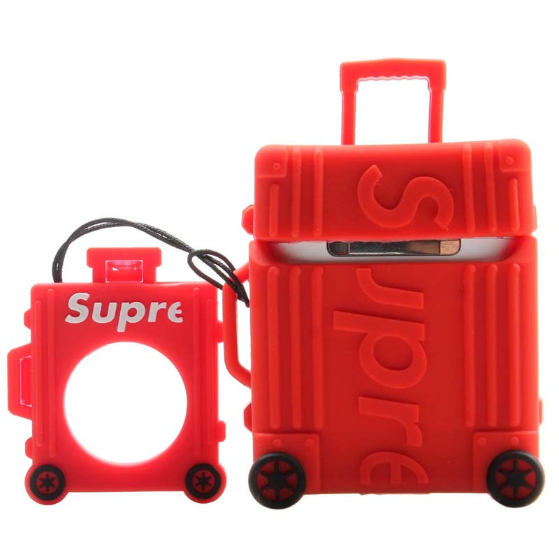 Силиконовый футляр Brand для наушников AirPods 1/2 + кольцо Херсон - изображение 3