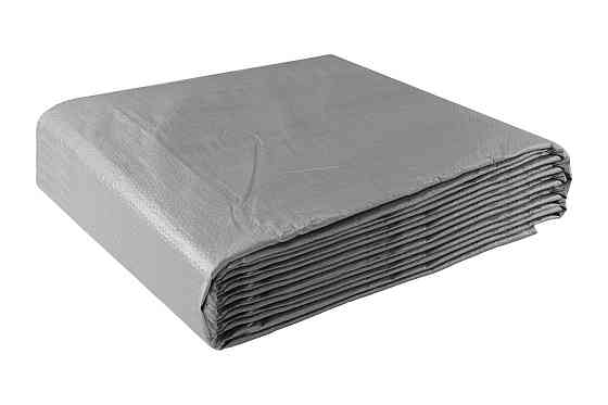 Тент универсальный MASTERTOOL TARPAULIN 6 × 8 м 110 г/м² Silver 79-7608 Харьков