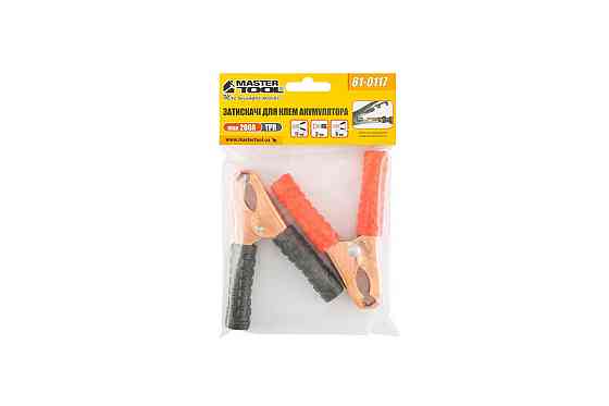 Зажимы для клемм аккумуляторные MASTERTOOL 100 А 11 см 81-0117 Харків