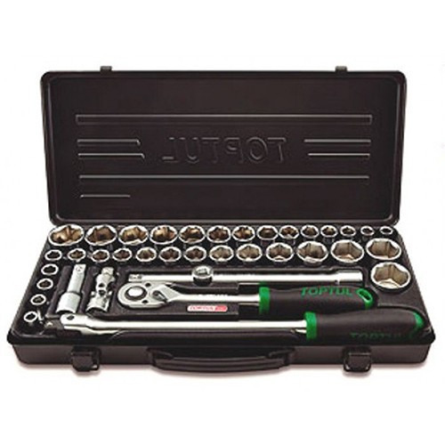 Набор инструментов для авто TOPTUL 1/2" (дюйм+метр.) 38ед. GBB38190 Харків - зображення 1