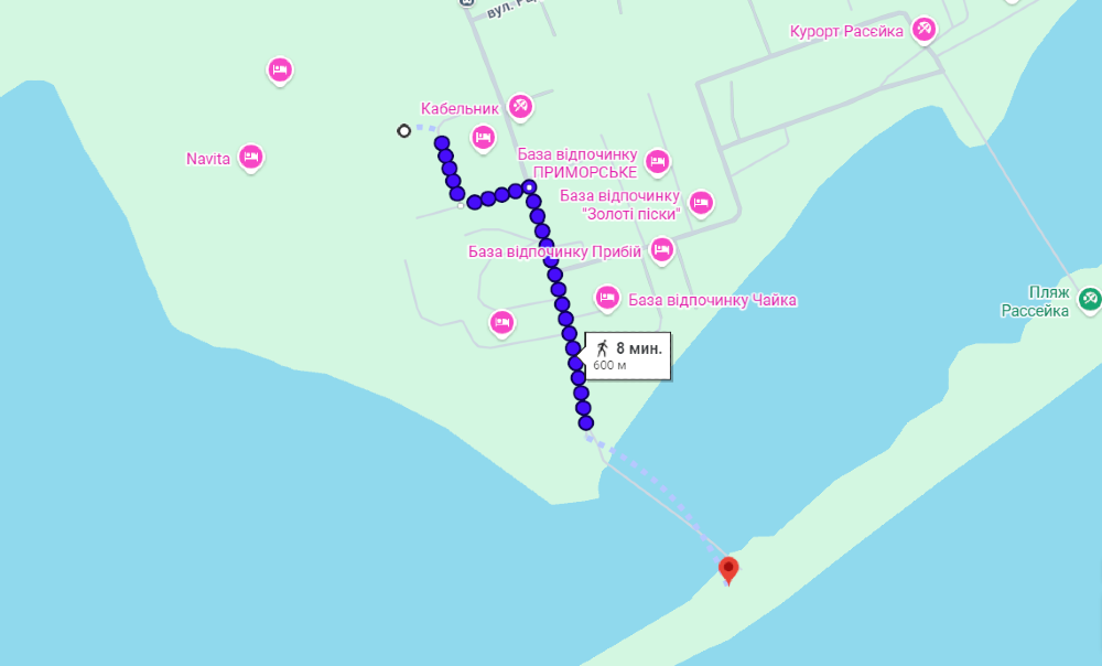 Земельна ділянка біля моря Приморське 4 сотки — 600 м Татарбунары - изображение 1