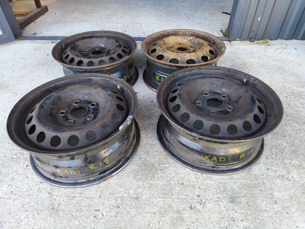 Диск колесный металлический R15 VW Touran 2004-2010 (1K0601027T) Ковель - зображення 2