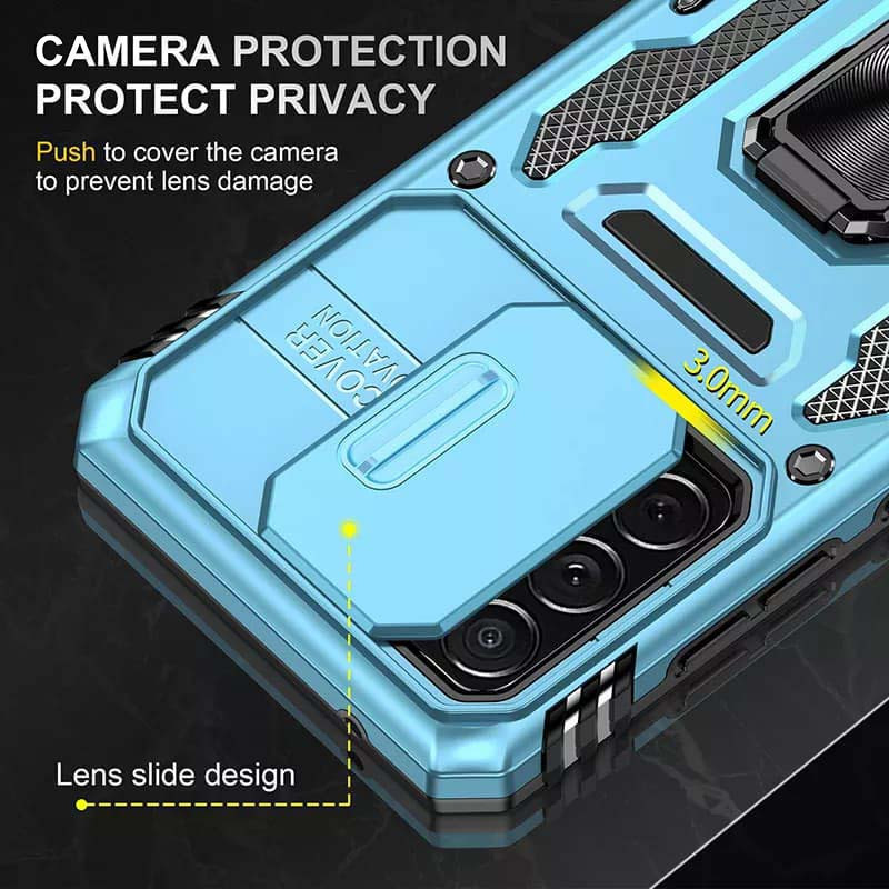 Ударопрочный чехол Camshield Army Ring для Samsung Galaxy A73 5G Херсон - изображение 4