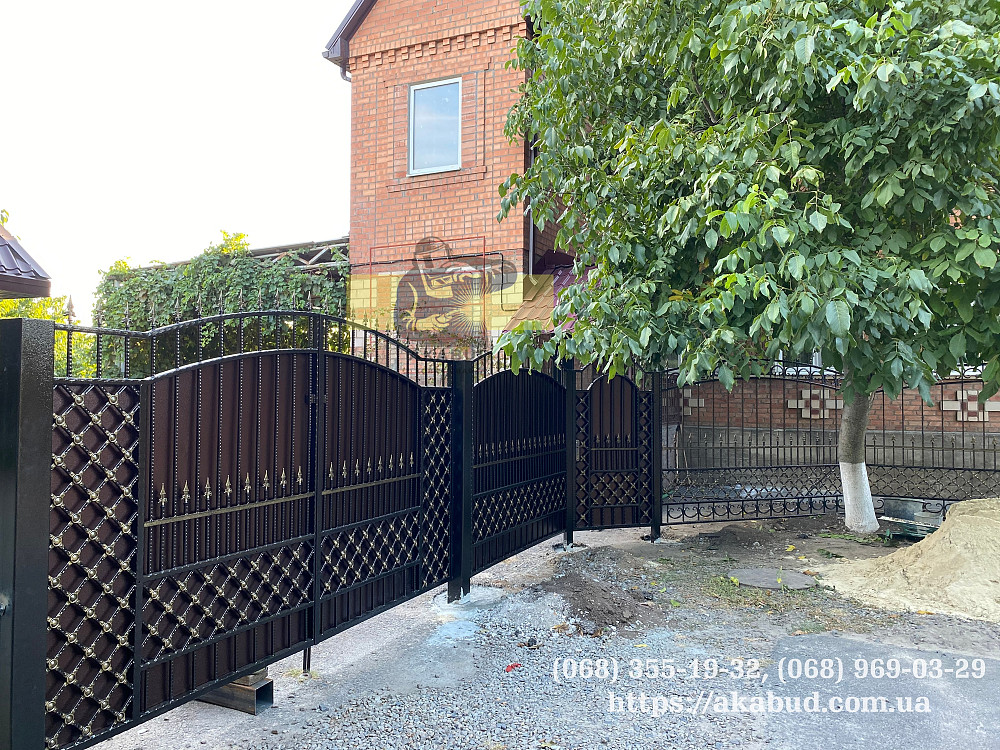 Изготовление распашных и откатных кованных ворот с гарантией Кривий Ріг - зображення 9