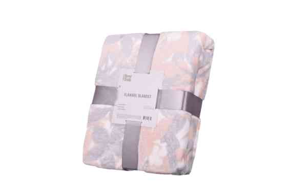 Плед Ardesto Flannel Флора ART-0106-PB 160х200 см фіолетовий Киев