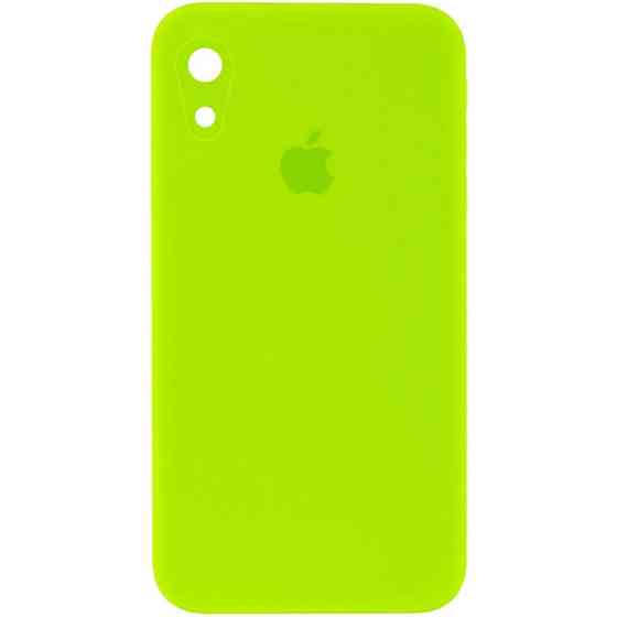 Чехол Silicone Case Square Full Camera Protective (AA) для Apple iPhone XR (6.1") Херсон