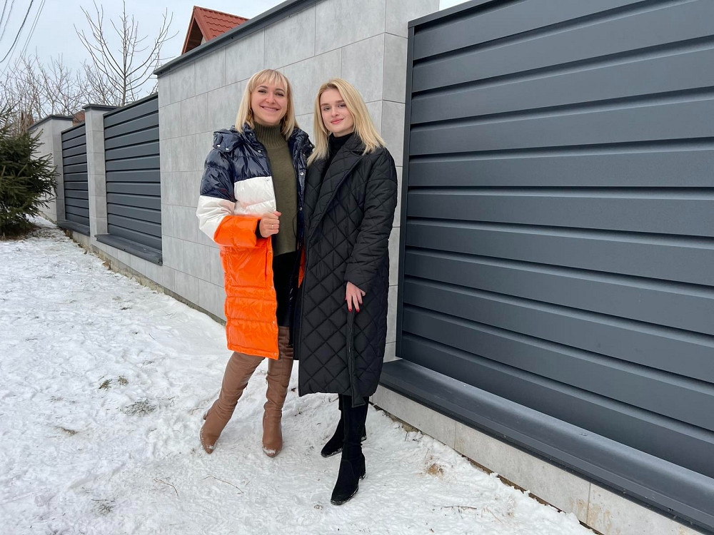 Стильний металевий паркан - огорожа Жалюзі від виробника Херсон - изображение 11