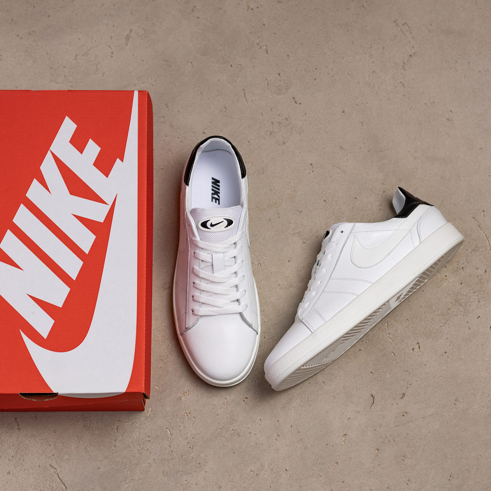 Мужские кожаные кеды  White Київ - зображення 10