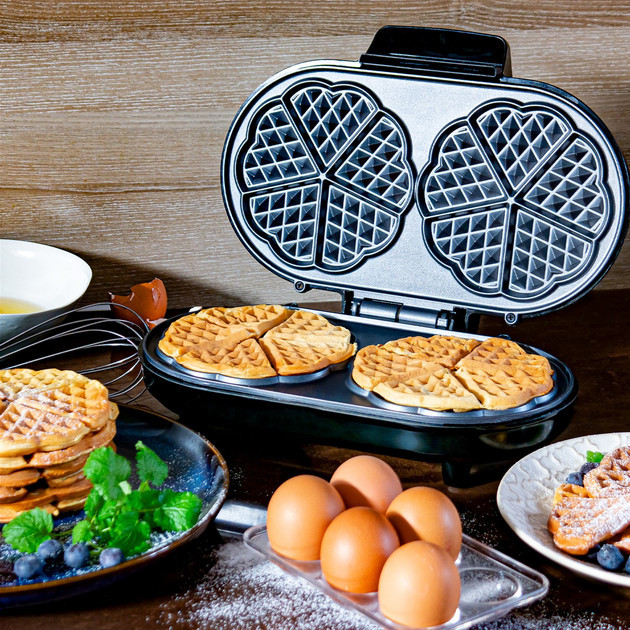 Вафельница First FA-5305-2 1000 Вт черная Киев - изображение 4