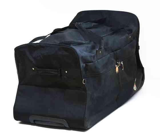 Велика сумка із висувною ручкою на колесах, компактна, збірна. Вишгород