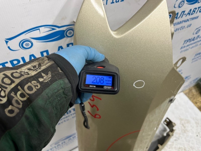 Крыло переднее правое Jeep Grand Cherokee WK2 3.6 БЕНЗИН ERB 2010 (б/у) Київ - зображення 6