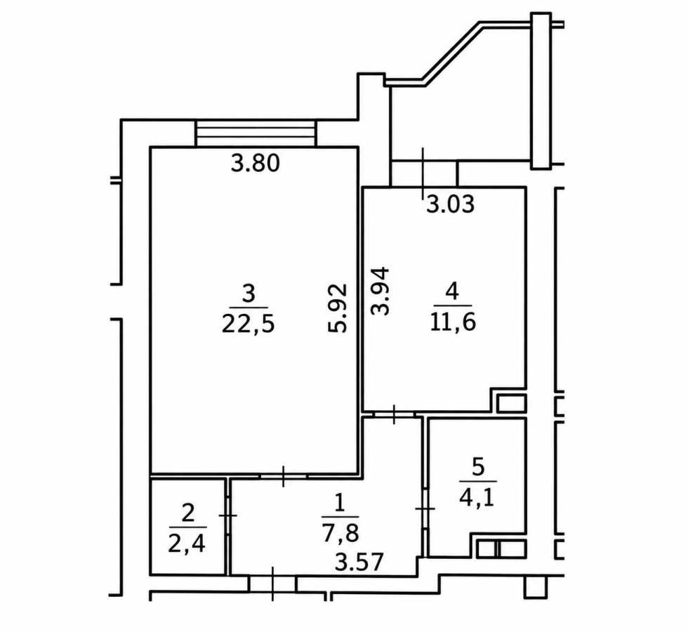 продажа 1-к квартира Киев, Дарницкий, 57500 $ Киев - изображение 12