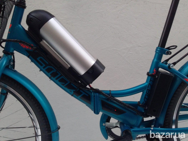 Электровелосипед складной Smart 24 корзина Одеса - зображення 7