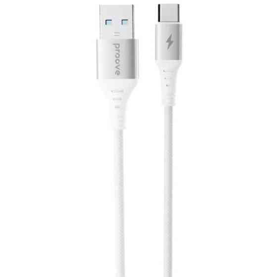 Кабель Proove WireX USB to Type-C 3A 1m White (CCWX15001202) Харків