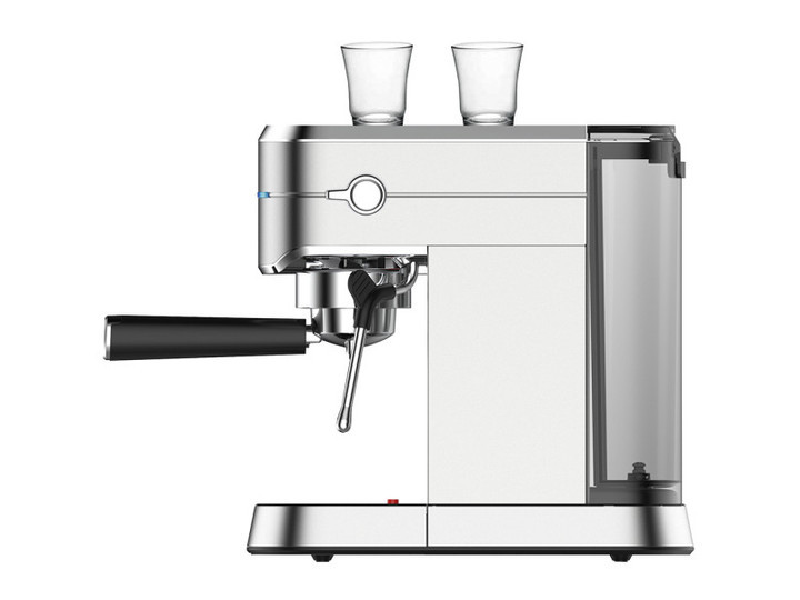 Кофеварка рожковая SOGO SS-7600 1450 Вт серебристая Київ - зображення 4