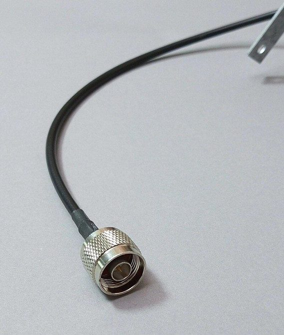 Антенна 1150-1250 МГц 6 дБ 50 Вт круговая, N-male разъем, белая Дніпро - зображення 4