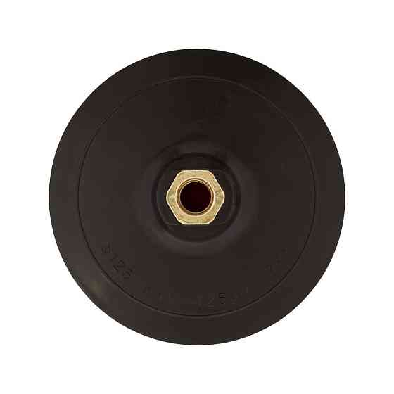 Платформа для круга шлифовального MASTERTOOL с липучкой Velcro Ø 125 мм 10 мм М14 со стержнем 08-600 Харьков