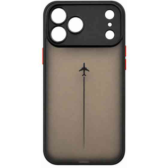 Чохол DM Plane Camera Cover для Apple iPhone 17 Pro Max Matte Black Харьков