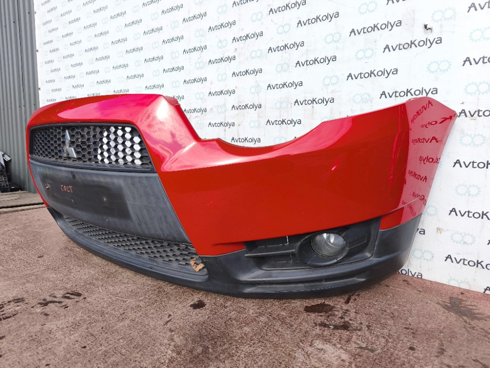 Бампер передний Mitsubishi Colt 2010-2012 (6400C105) Ковель - зображення 7