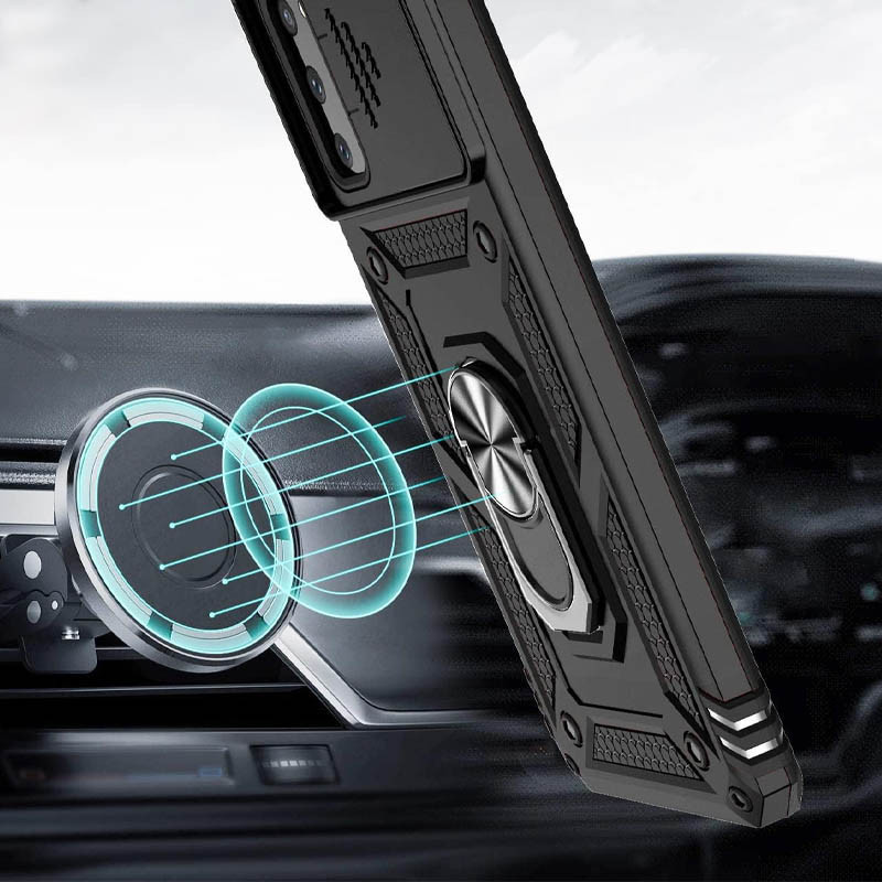 Ударопрочный чехол Camshield Serge Ring для Samsung Galaxy S20 FE Херсон - зображення 2