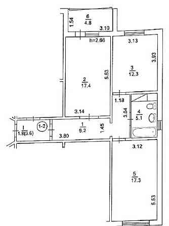 продажа 2-к квартира Киев, Дарницкий, 75000 $ Київ