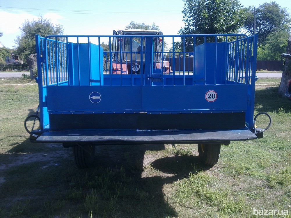 Трап Тележка ТТ 1С для перевозки свиней и КРС Запоріжжя - зображення 6