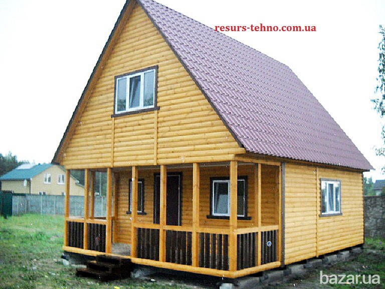 Домики дачные из дерева на заказ Київ - зображення 3