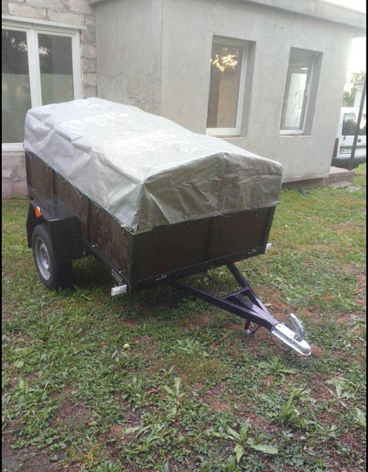 легковой прицеп Днепр-200Ф и другие модели из бакелитовой фанеры. Хорол - зображення 1